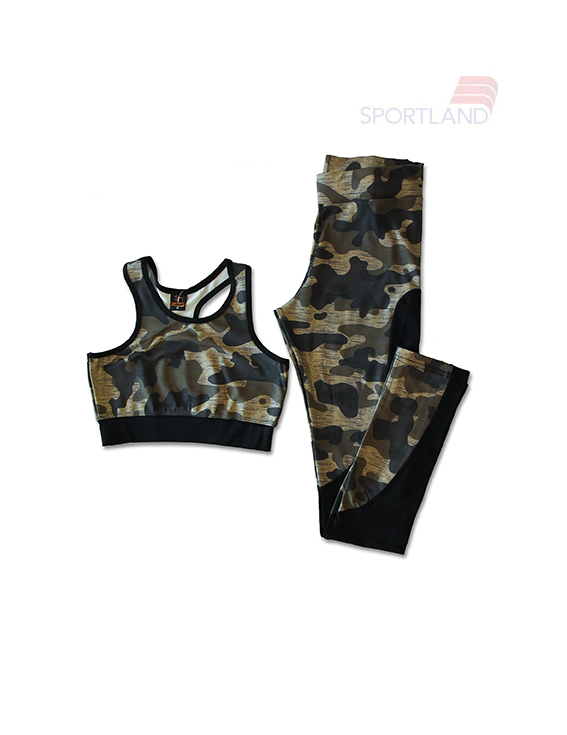 ست نیم تنه و لگ ورزشی زنانه زارا ZARA Combat