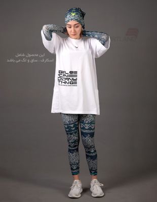 لگ+ساق+اسکارف ورزشی زنانه لولولمون Vic Shine