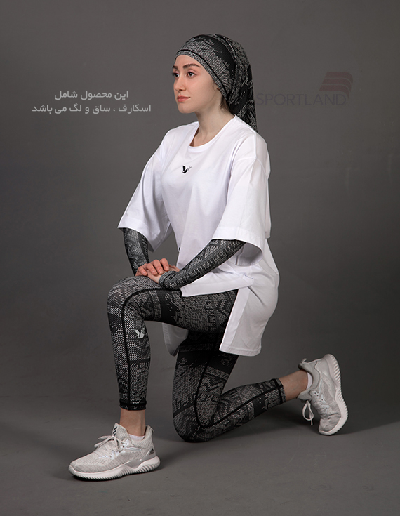 لگ+ساق+اسکارف ورزشی زنانه لولولمون Vic Shine