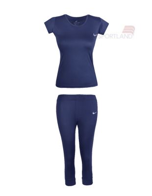 ست تی شرت و برمودا ورزشی زنانه نایک Nike Hoomer