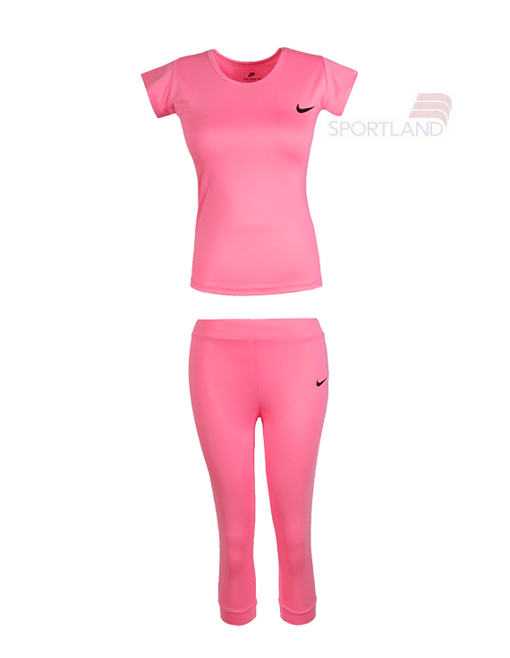 ست تی شرت و برمودا ورزشی زنانه نایک Nike Hoomer