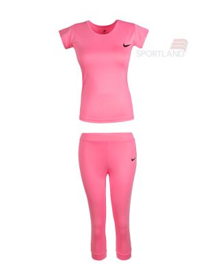 ست تی شرت و برمودا ورزشی زنانه نایک Nike Hoomer