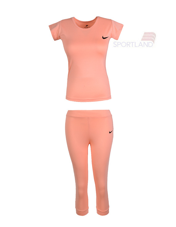 ست تی شرت و برمودا ورزشی زنانه نایک Nike Hoomer