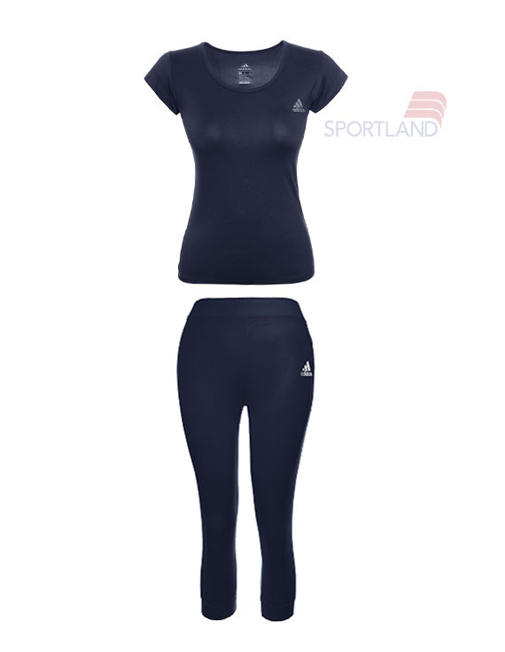 ست تی شرت و برمودا ورزشی زنانه آدیداس Adidas Salento