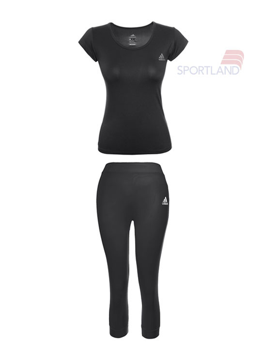 ست تی شرت و برمودا ورزشی زنانه آدیداس Adidas Salento