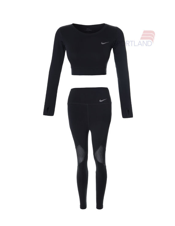نیم تنه آستین بلند+لگ ورزشی زنانه نایک Nike Shipyard