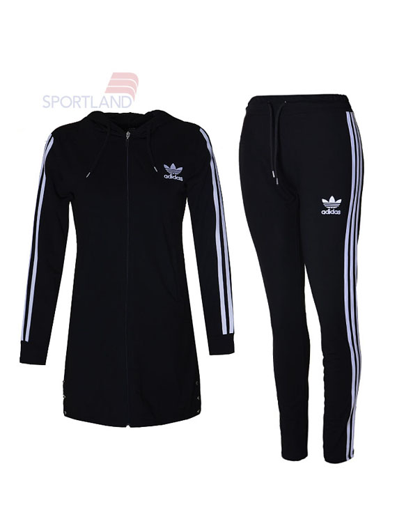 ست مانتو و شلوار ورزشی زنانه آدیداس Adidas Clapton W