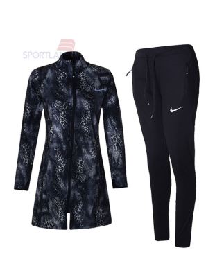 ست مانتو و شلوار ورزشی زنانه نایک Nike Hollow W