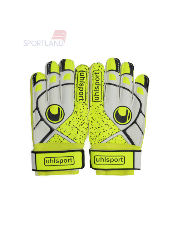 دستکش دروازه بانی پسرانه پول اند بیر Uhlsport Goalkeeper
