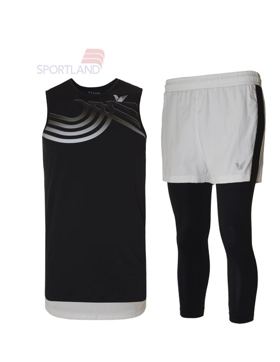 ست رکابی و شلوارک ورزشی مردانه لولولمون Vicrun Long Set M