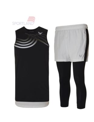 ست رکابی و شلوارک ورزشی مردانه لولولمون Vicrun Long Set M
