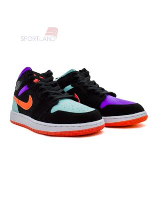 کتونی بسکتبال زنانه جردن Jordan 1 Mid SE GS W