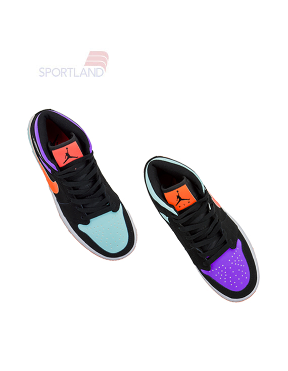 کتونی بسکتبال زنانه جردن Jordan 1 Mid SE GS W