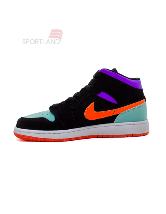 کتونی بسکتبال زنانه جردن Jordan 1 Mid SE GS W
