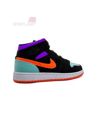 کتونی بسکتبال زنانه جردن Jordan 1 Mid SE GS W