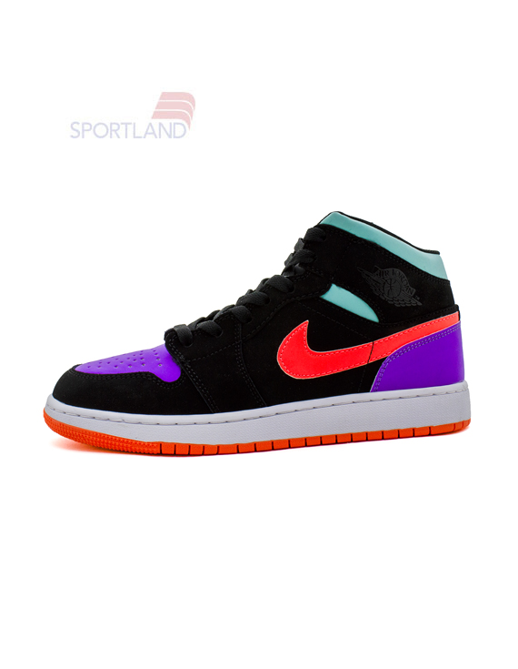 کتونی بسکتبال زنانه جردن Jordan 1 Mid SE GS W