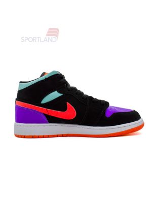 کتونی بسکتبال زنانه جردن Jordan 1 Mid SE GS W