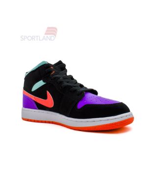 کتونی بسکتبال زنانه جردن Jordan 1 Mid SE GS W