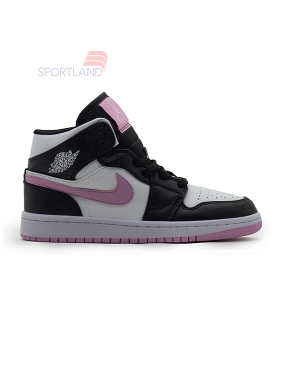 کتونی بسکتبال زنانه جردن Jordan 1 Mid SE GS W