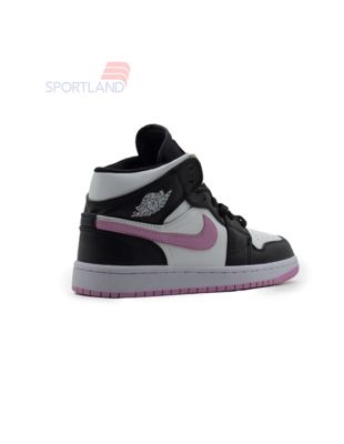 کتونی بسکتبال زنانه جردن Jordan 1 Mid SE GS W