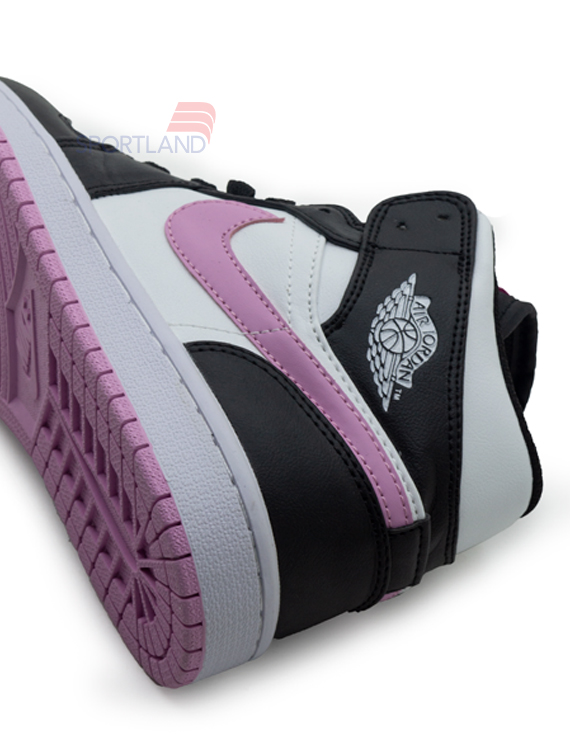 کتونی بسکتبال زنانه جردن Jordan 1 Mid SE GS W