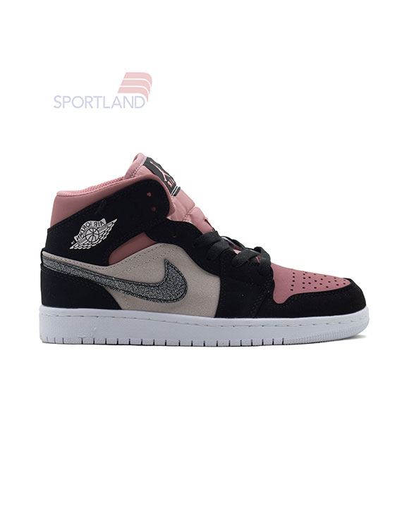 کتونی بسکتبال زنانه جردن Jordan 1 Mid SE GS W