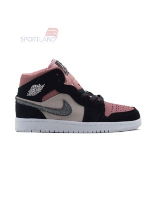 کتونی بسکتبال زنانه جردن Jordan 1 Mid SE GS W