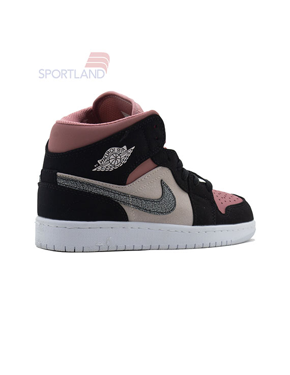کتونی بسکتبال زنانه جردن Jordan 1 Mid SE GS W