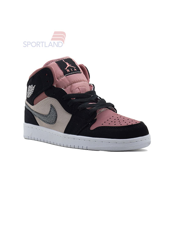 کتونی بسکتبال زنانه جردن Jordan 1 Mid SE GS W