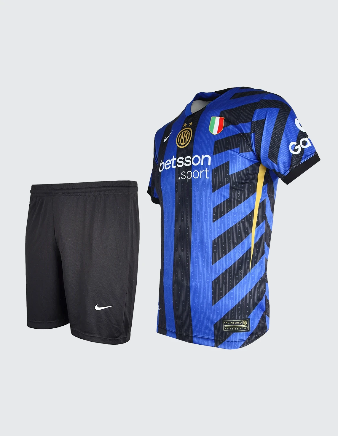 ست تیشرت و شلوارک فوتبال Unisex نایک Nike Inter Milan Mini Kit U