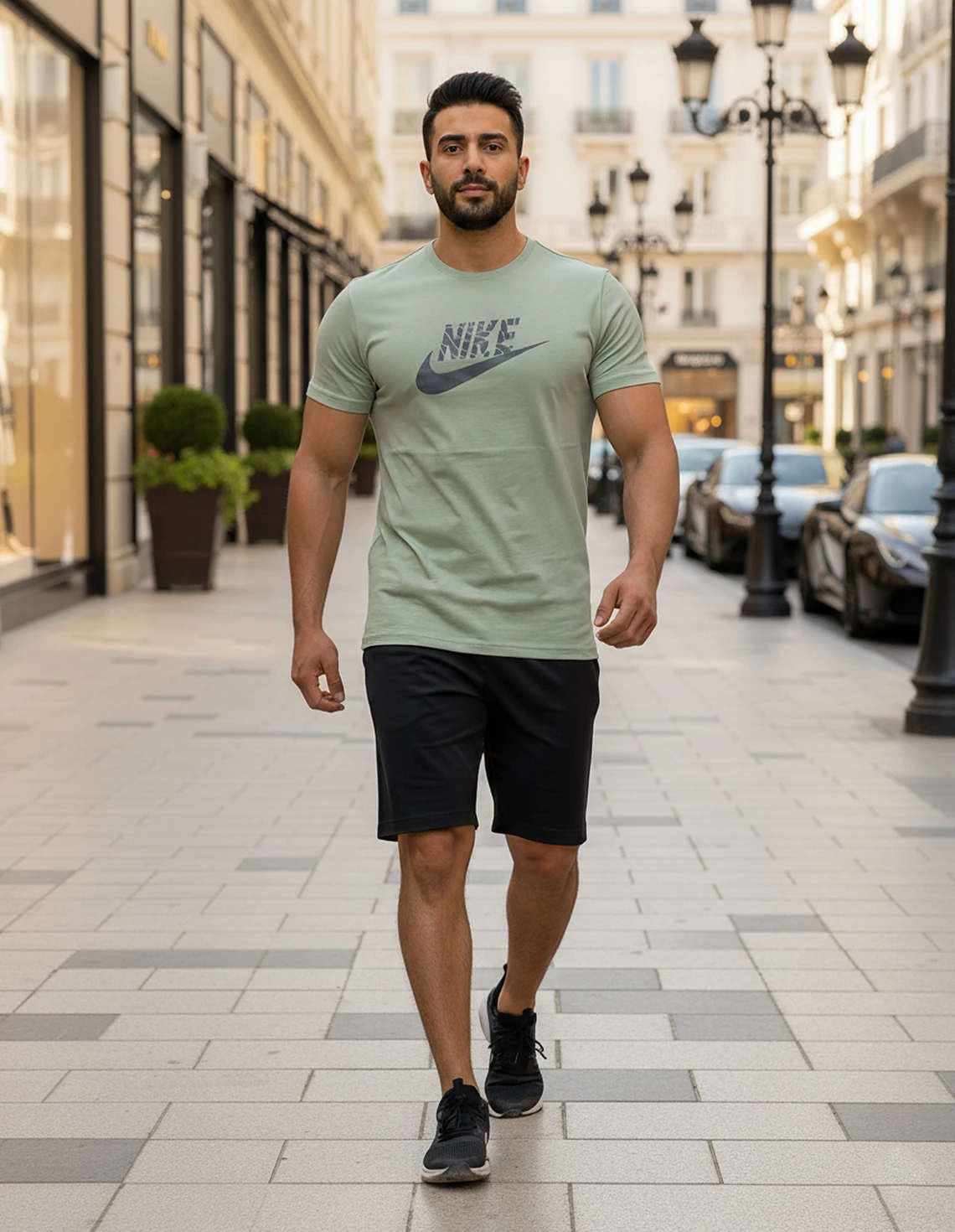 تی شرت اسپرت مردانه نایک Nike Fleet M