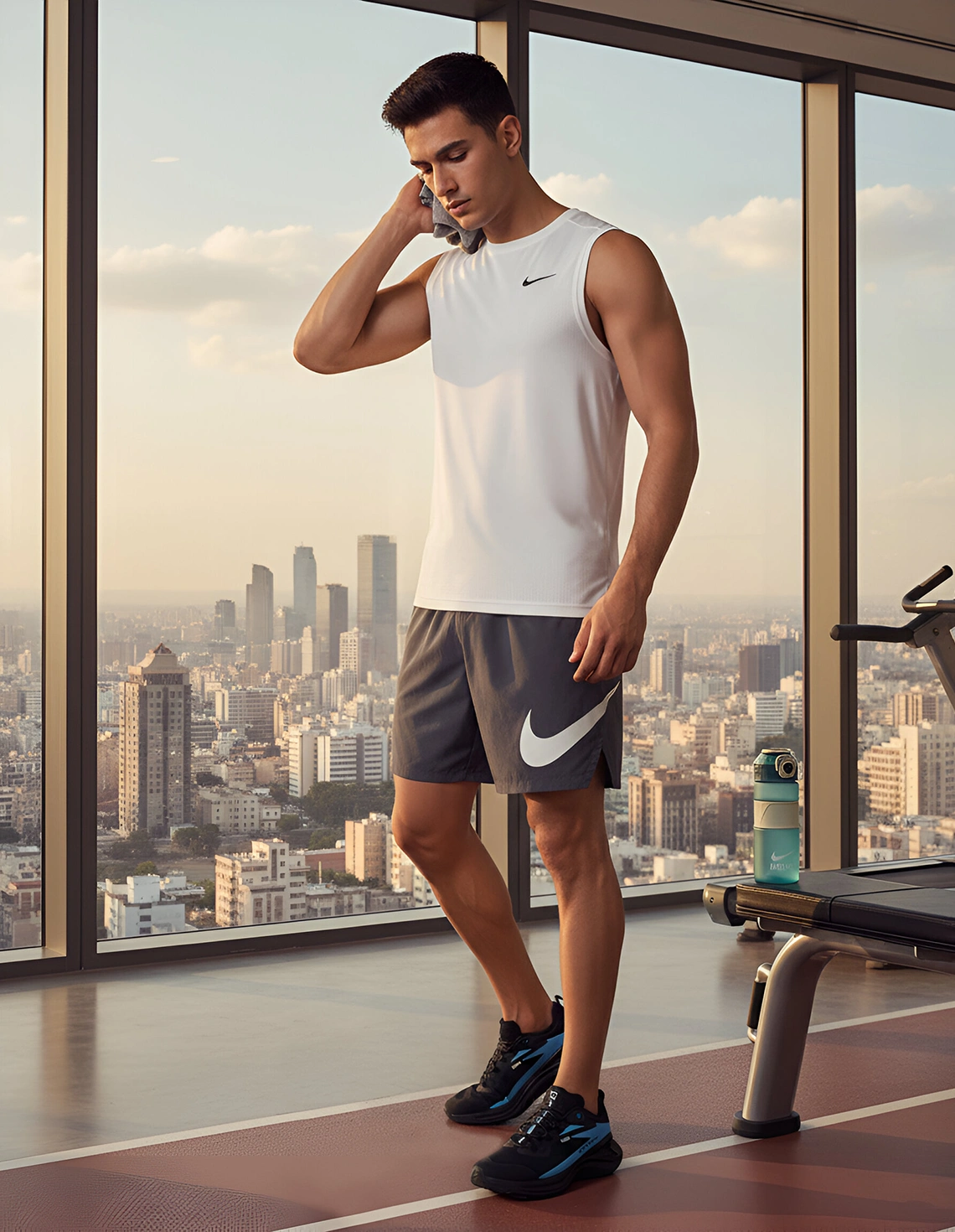 تاپ ورزشی مردانه نایک Nike Cool Grid M