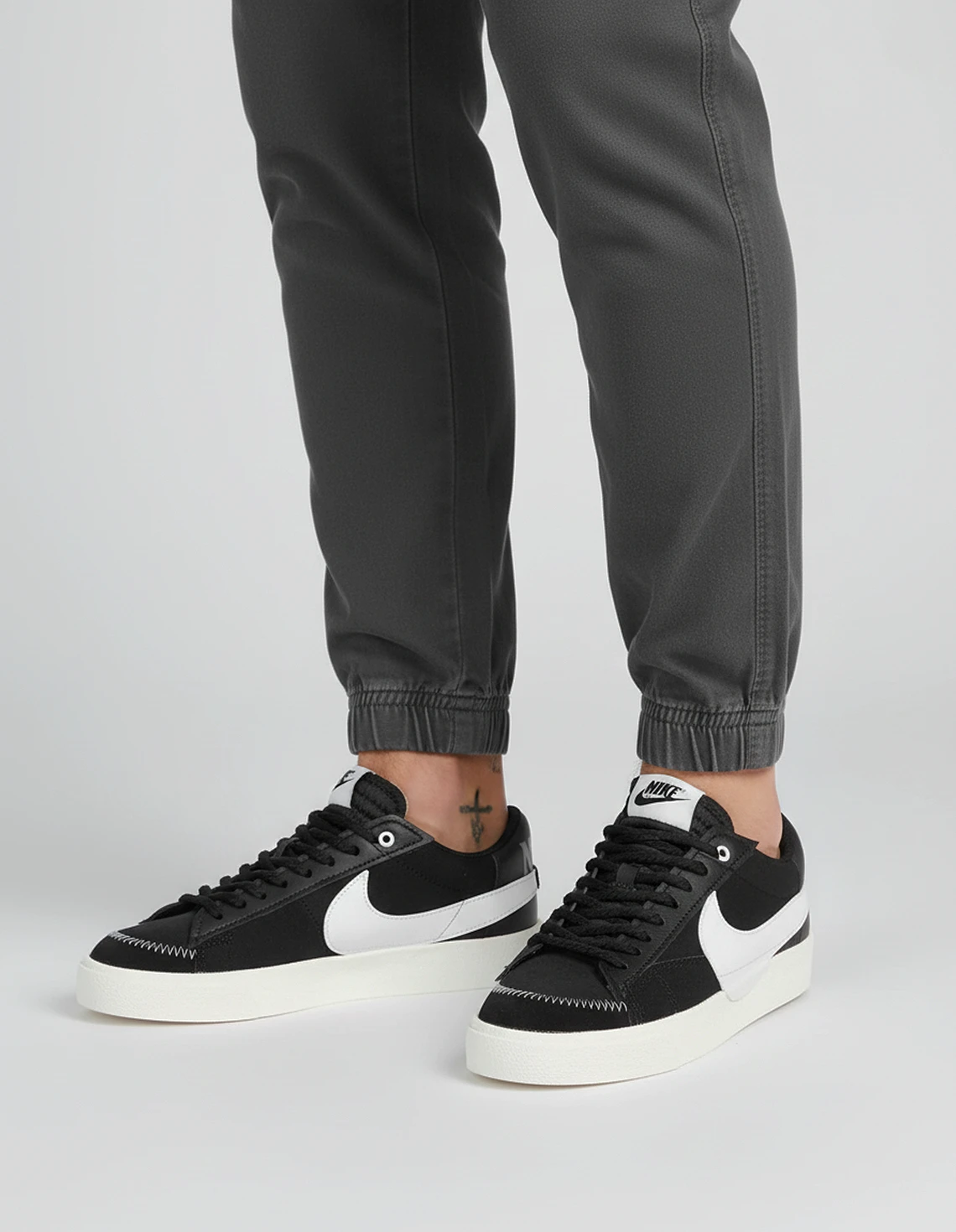 کتونی روزانه مردانه نایک Nike Blazer Low Loud Mark M