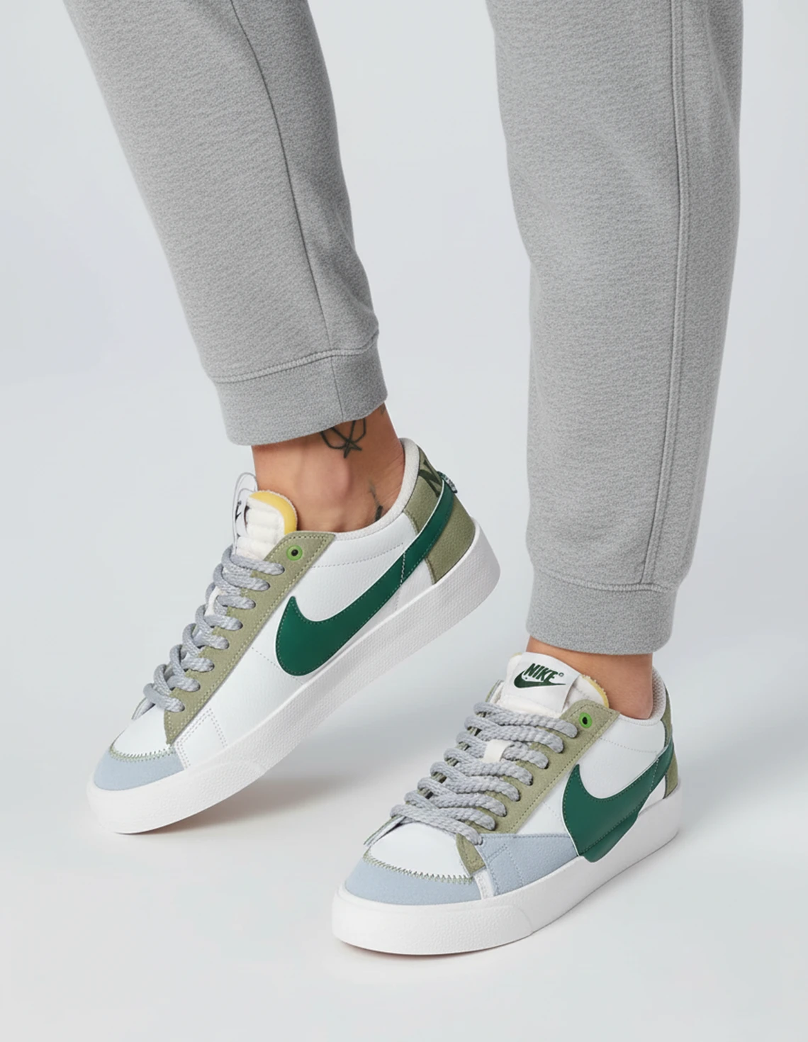 کتونی روزانه مردانه نایک Nike Blazer Low Loud Mark M