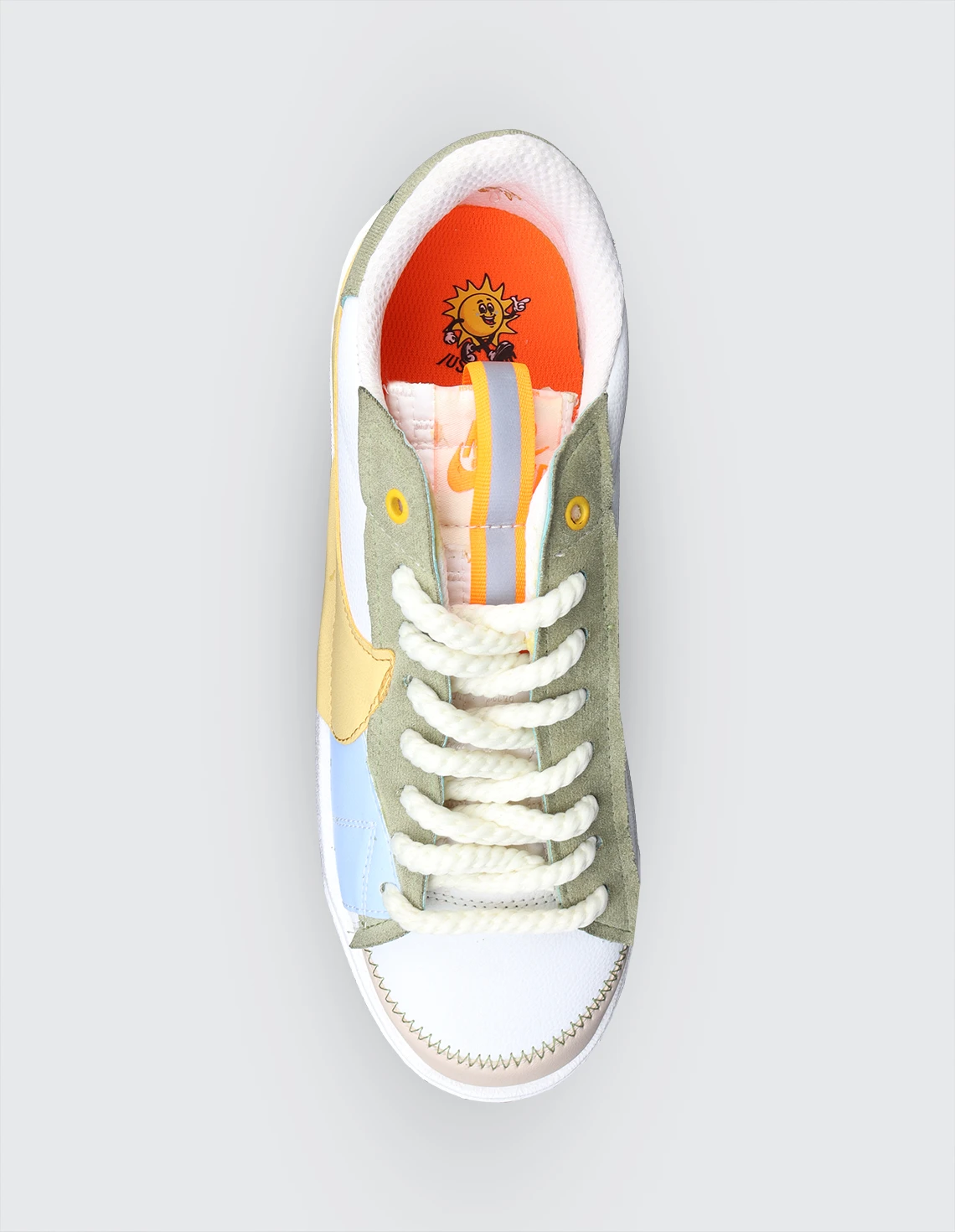 کتونی روزانه مردانه نایک Nike Blazer Low Loud Mark M