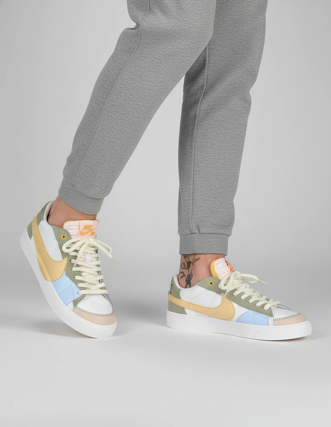 کتونی روزانه مردانه نایک Nike Blazer Low Loud Mark M