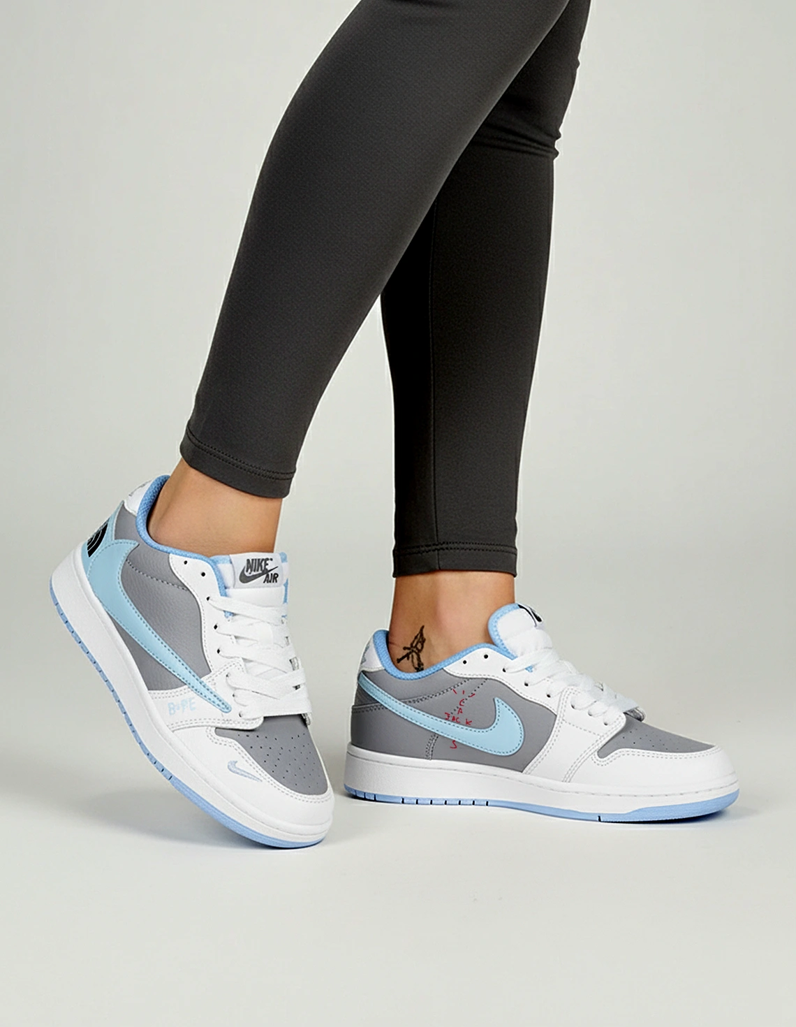 کتونی روزانه زنانه نایک Nike Air Jordan 1 Low North Face W