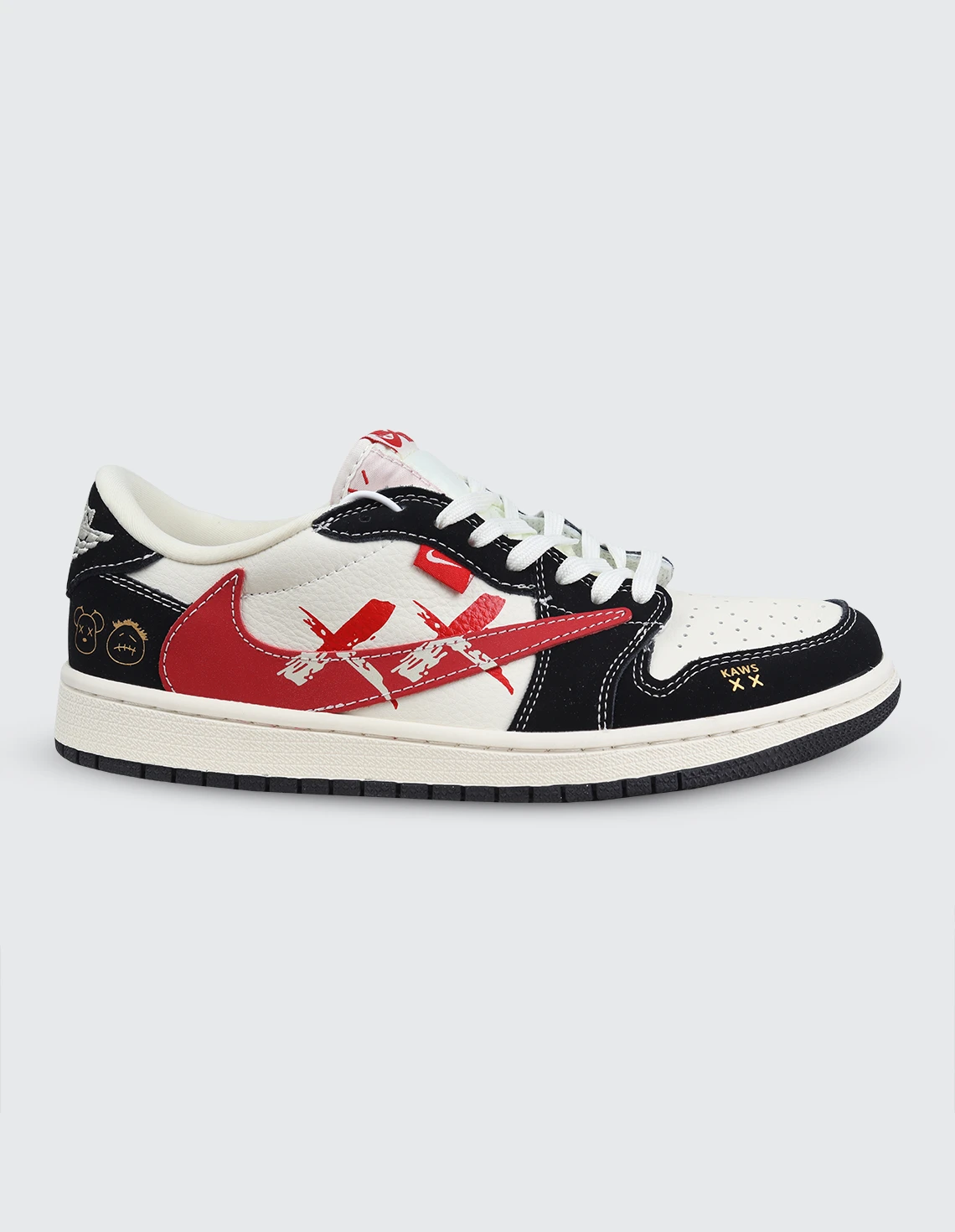 کتونی روزانه مردانه نایک Nike Air Jordan 1 Low KAWS Custom M