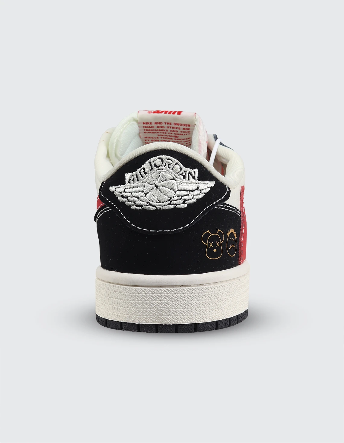 کتونی روزانه مردانه نایک Nike Air Jordan 1 Low KAWS Custom M