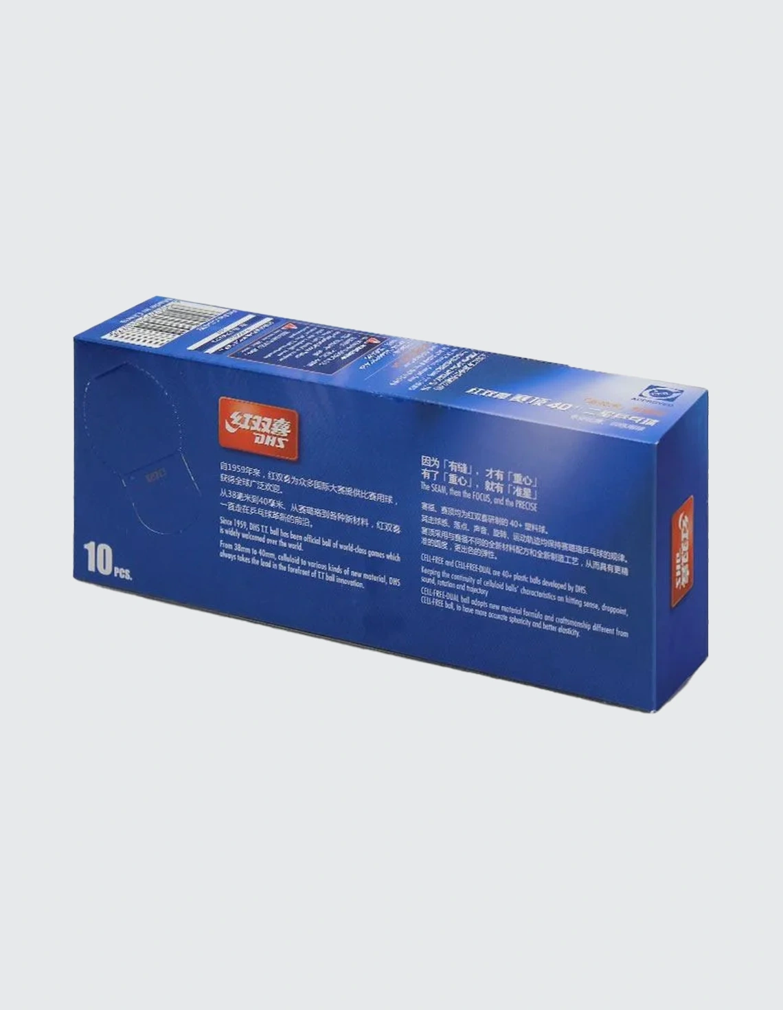 توپ پینگ پنگ - - دبل هپینس 2 ستاره +ABS D40 بسته 10 عددی MGH