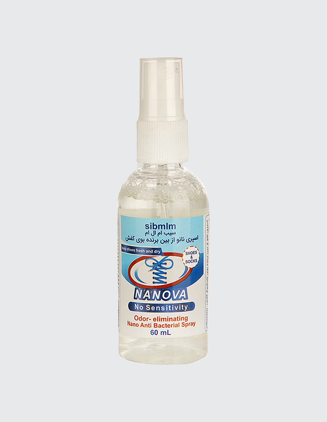 اسپری Unisex بدون برند از بین برنده بوی کفش ام ال ام 60 سی سی