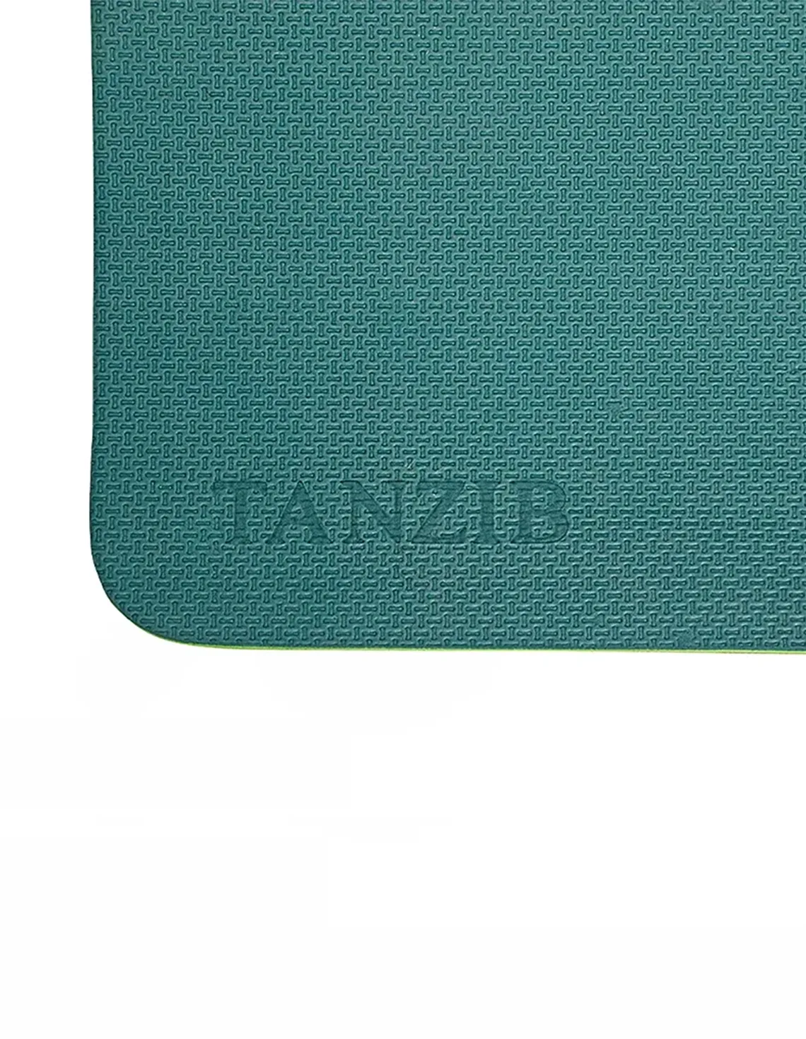 مت یوگا و پیلاتس Unisex بدون برند EVA تن زیب 6 میلیمتری دو رنگ 60*180