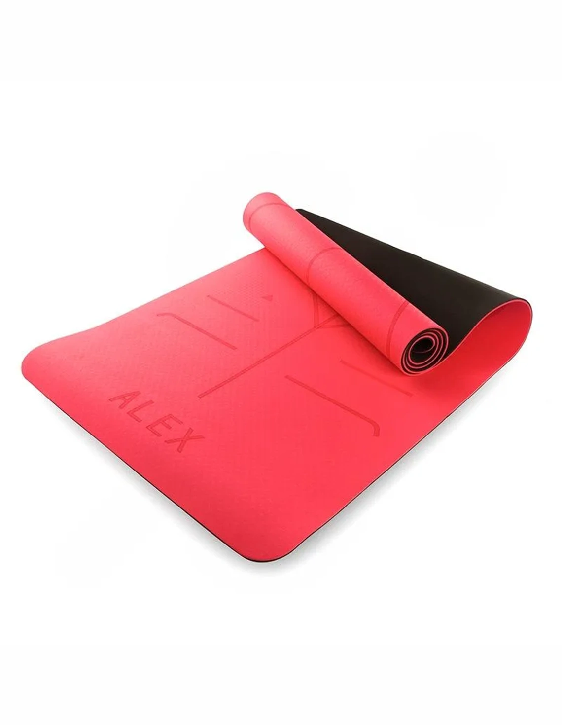 مت یوگا و پیلاتس Unisex الکس Alex TPE دو رنگ الکس Alex