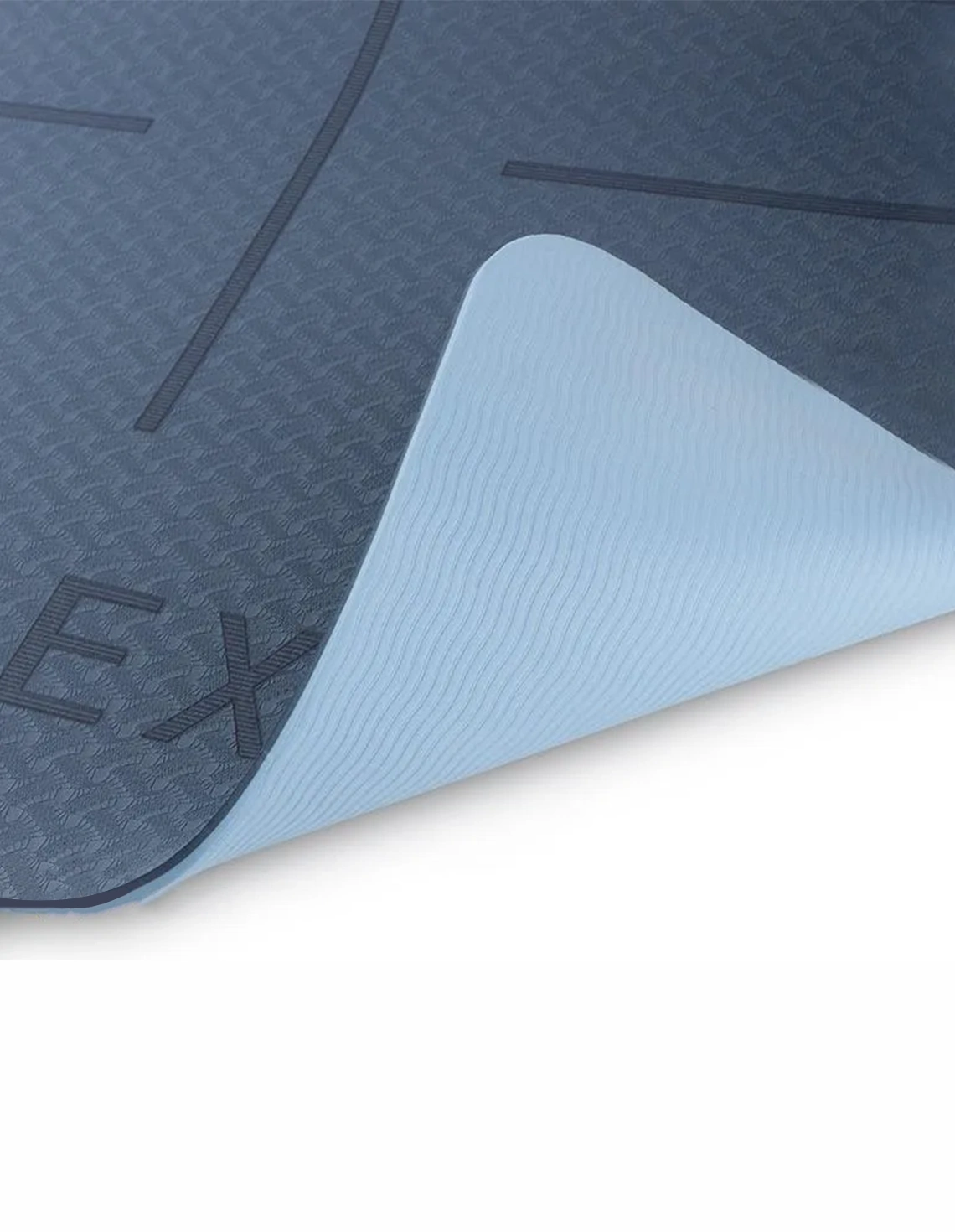 مت یوگا و پیلاتس Unisex الکس Alex TPE دو رنگ الکس Alex