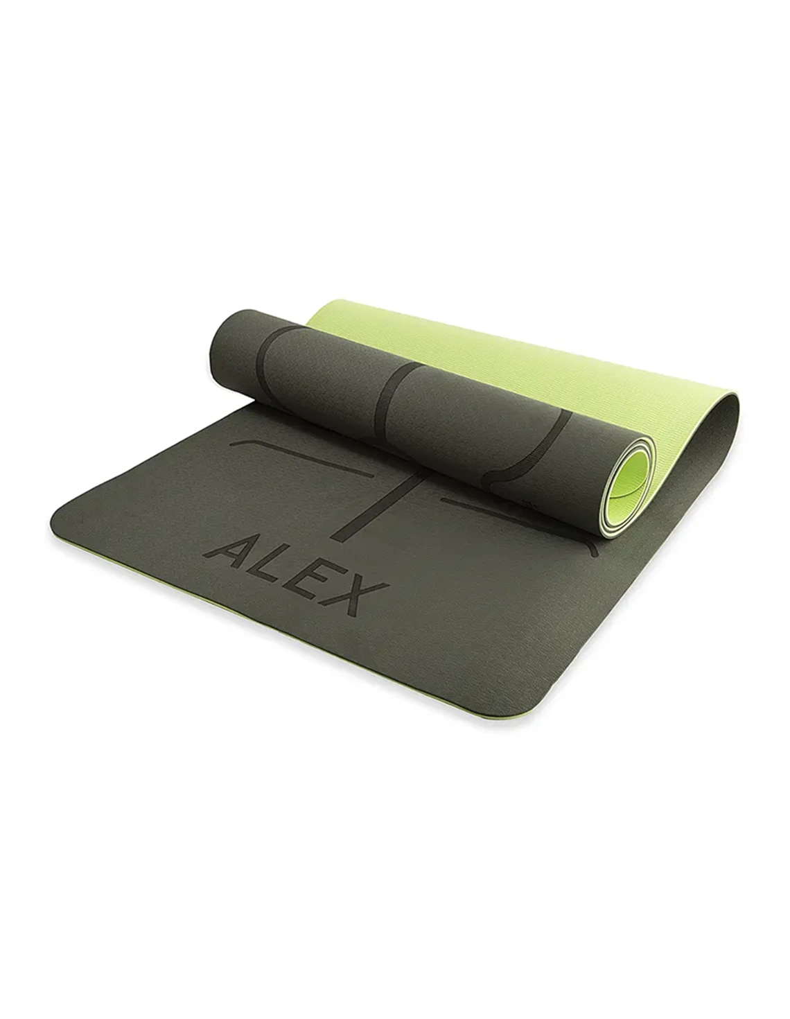 مت یوگا و پیلاتس Unisex الکس Alex TPE دو رنگ الکس Alex