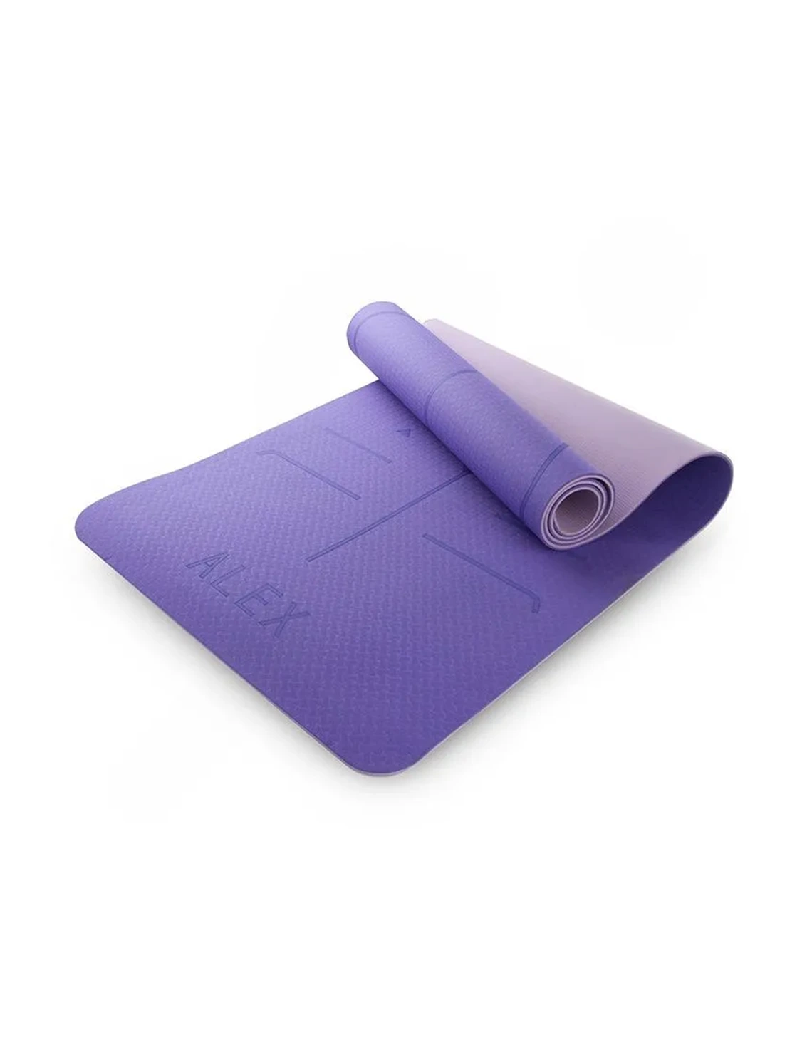 مت یوگا و پیلاتس Unisex الکس Alex TPE دو رنگ الکس Alex