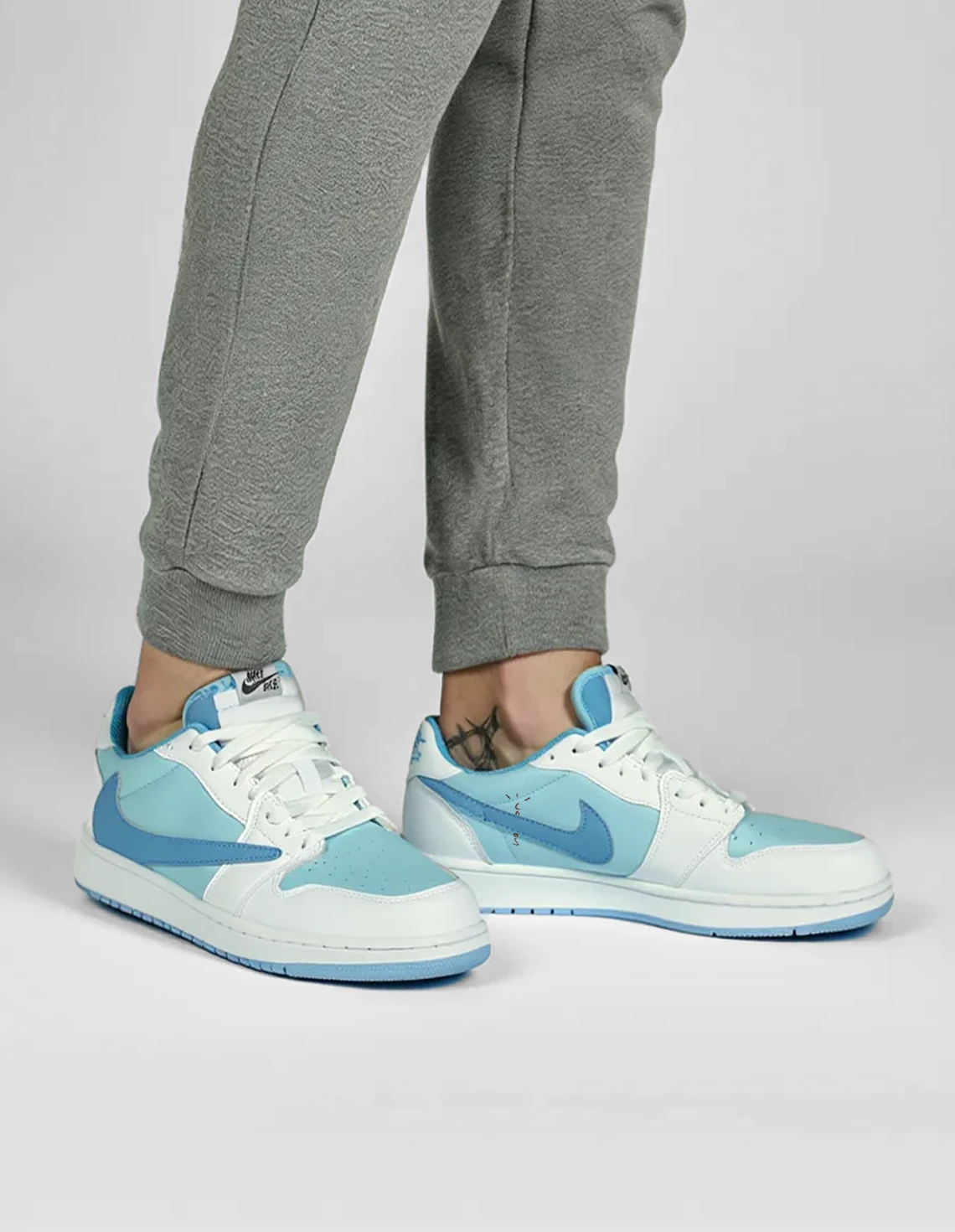 کتونی روزانه مردانه نایک Nike Jordan 1 Low Travis Scott  M