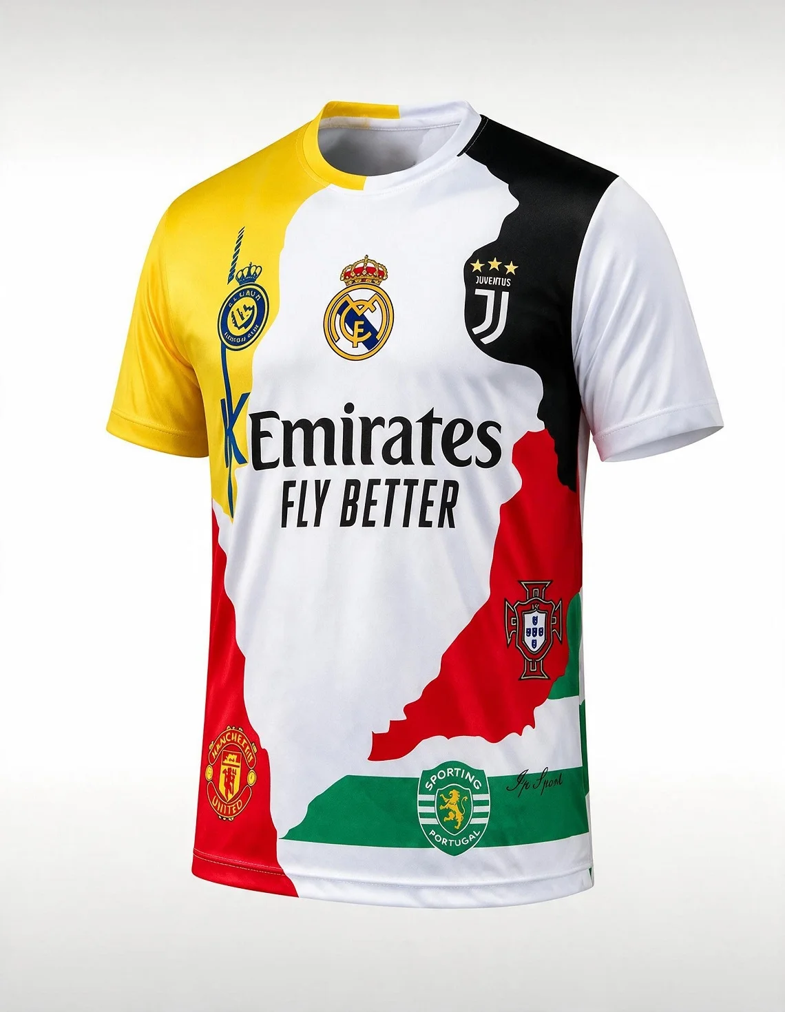 تی شرت هواداری فوتبال مردانه بدون برند Ronaldo Fan T-Shirt M