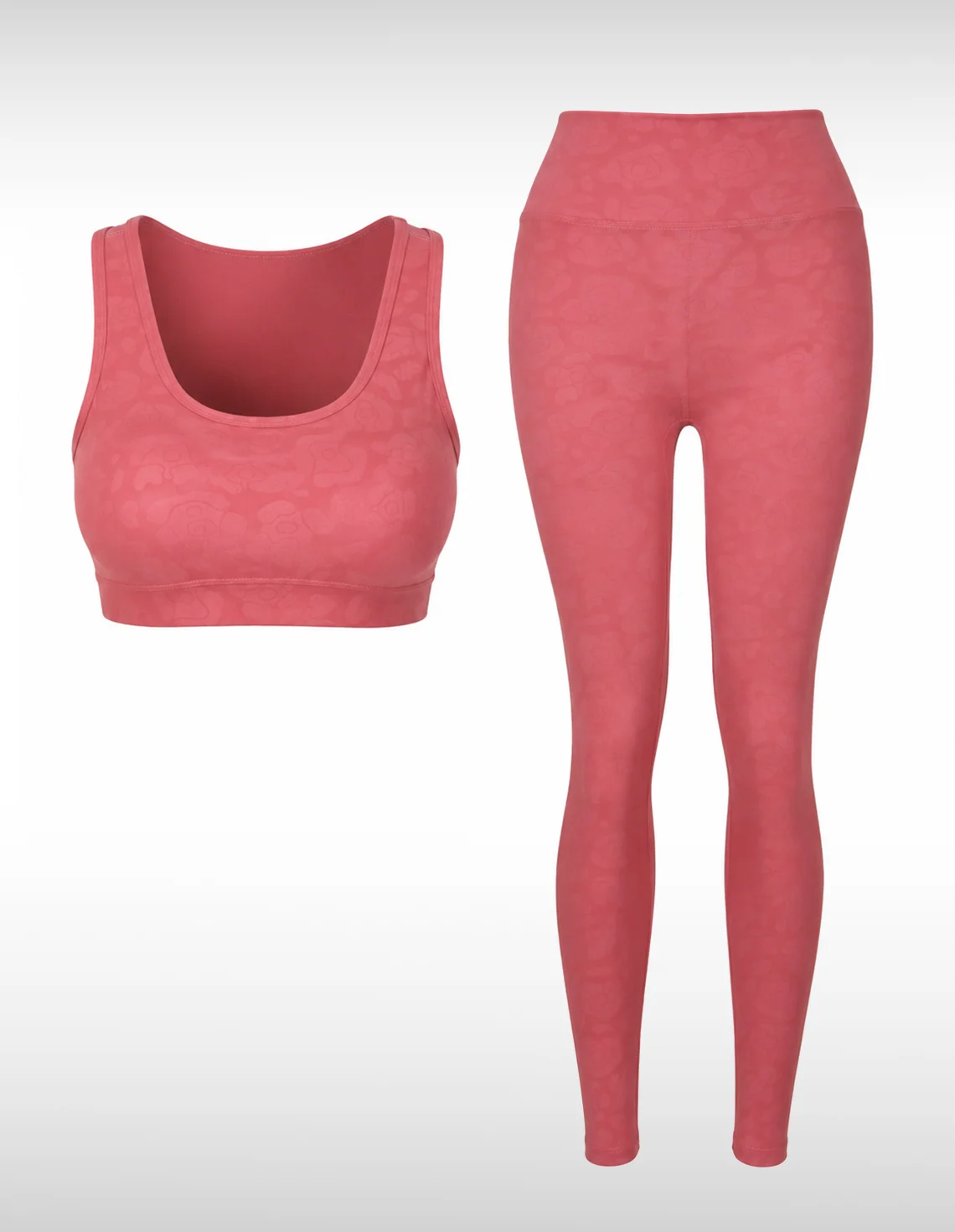 ست نیم تنه و لگ ورزشی زنانه بدون برند Elegant Fit W
